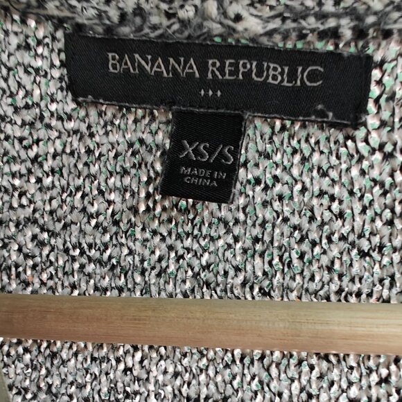Banana Republic Short-Sleeve Belted Open Cardigan – Size XS/S - Picture 2 of 3